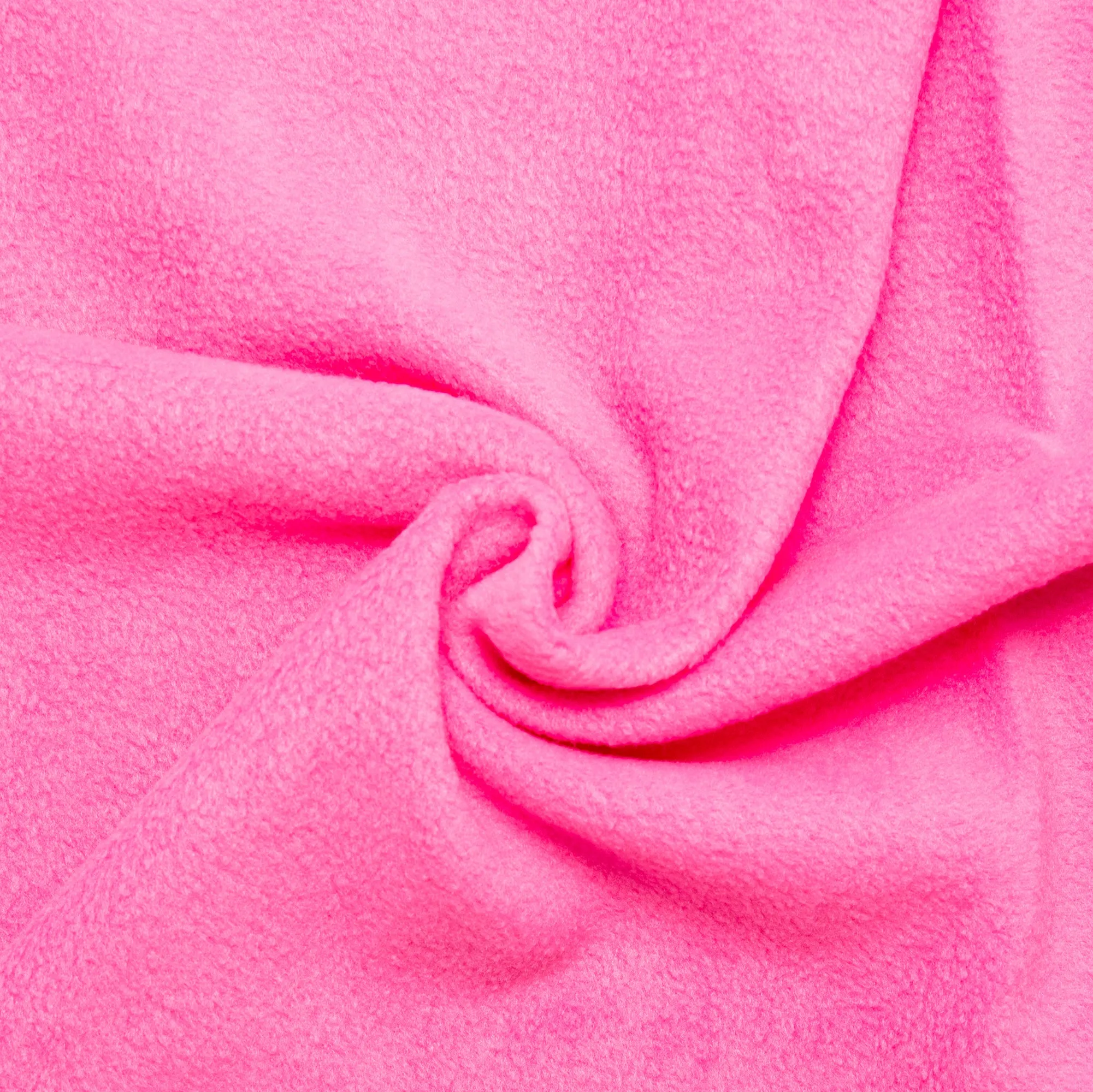 Anti-pill Arctic Fleece Solid - ICY - Carmine rose