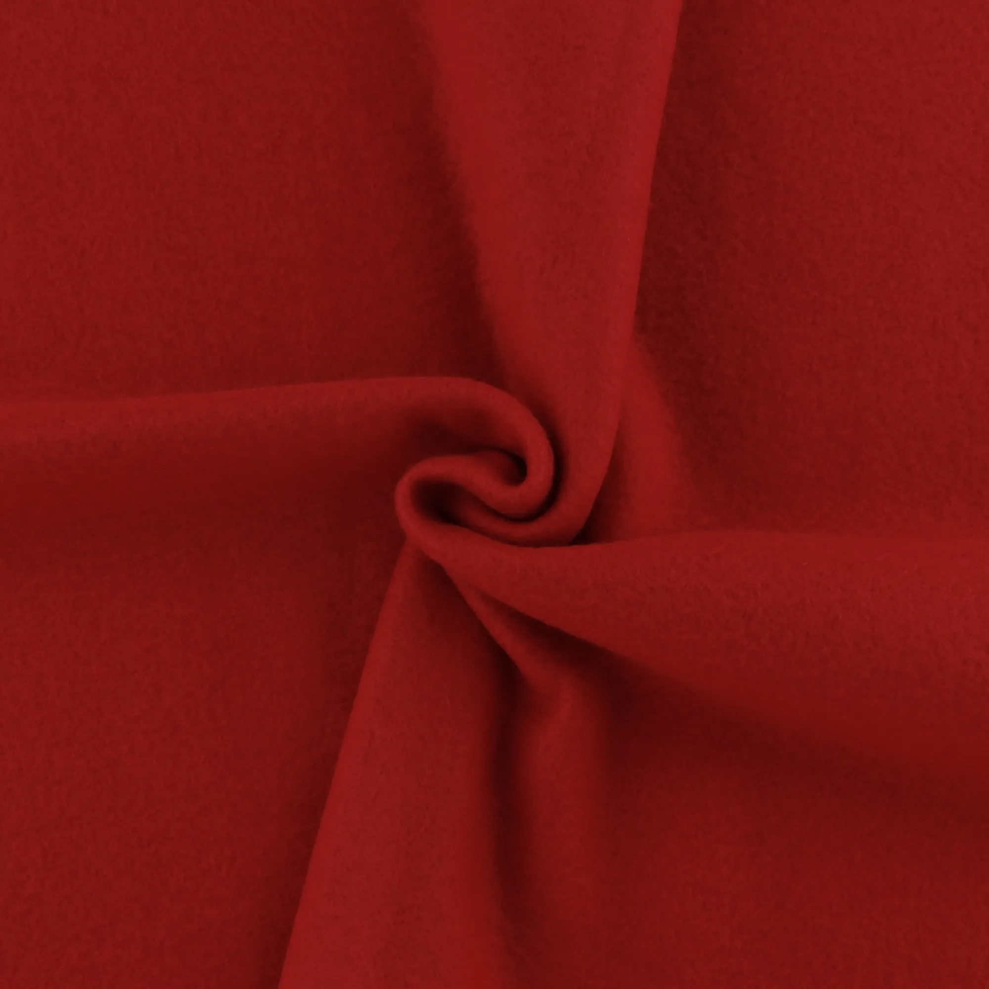 Anti-pill Fleece Solid - ICY - Rio Red