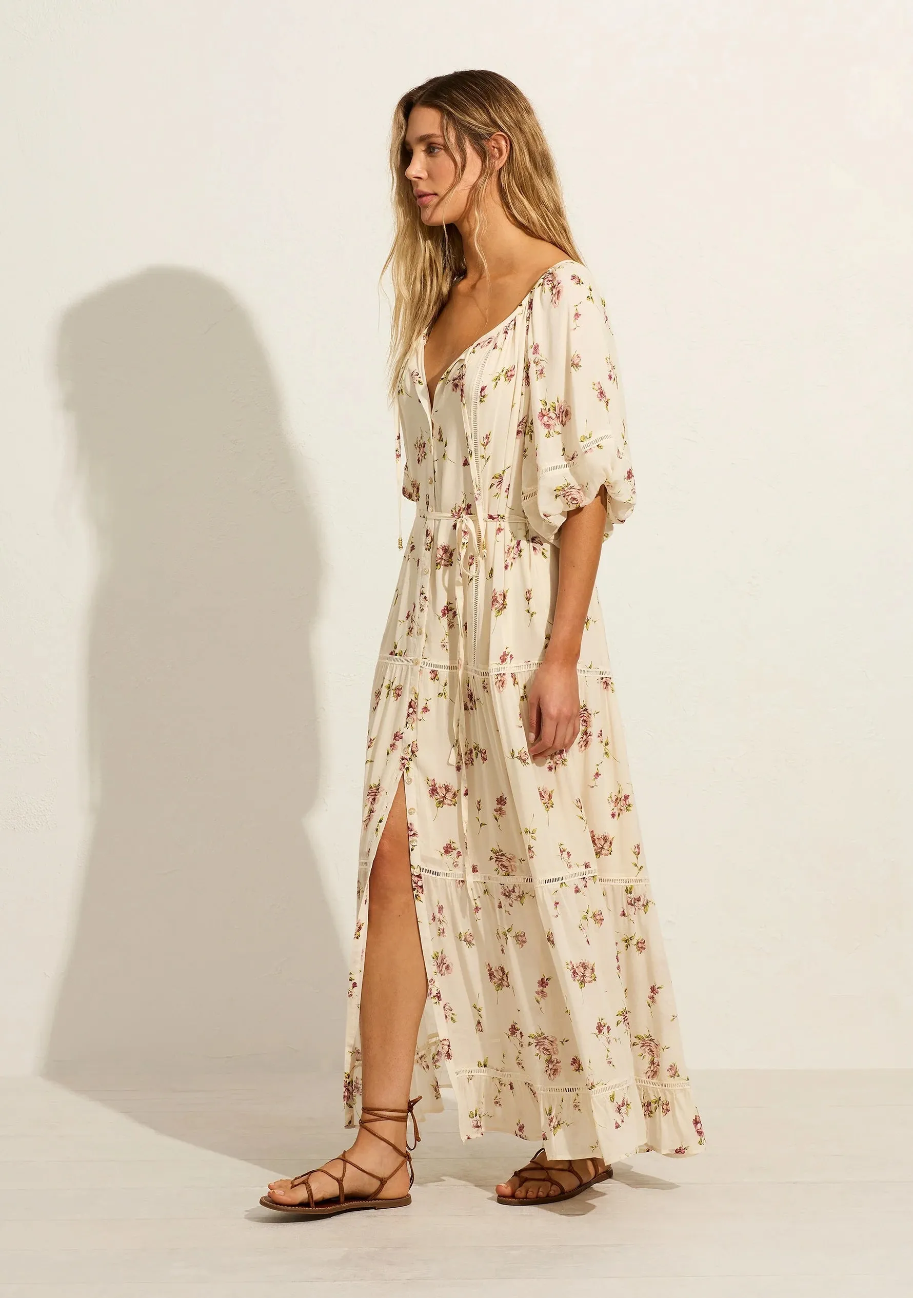 AUGUSTE THE LABEL Womens Alannah Maxi Dress - Ivory