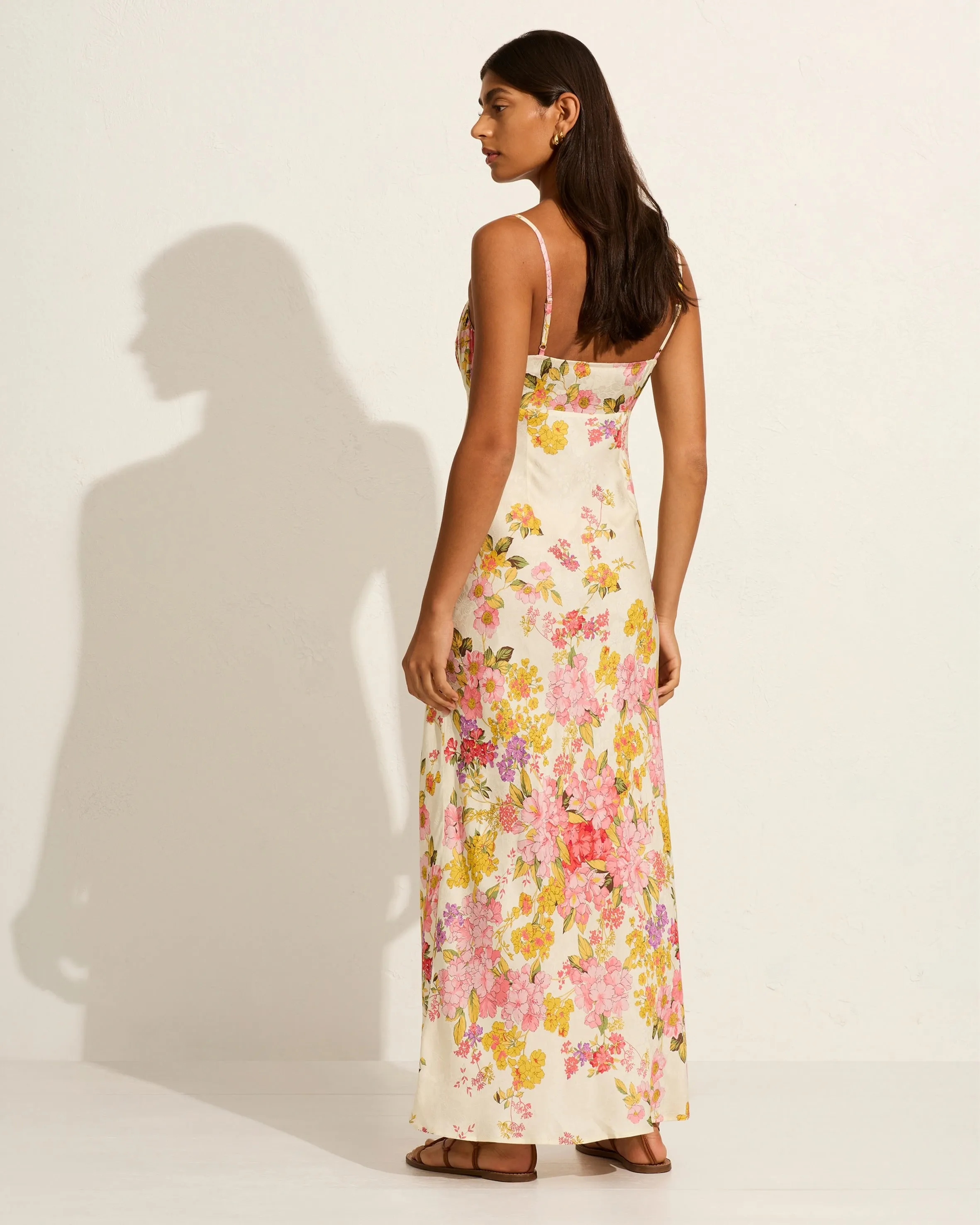 AUGUSTE THE LABEL Womens Lavinia Maxi Dress - Off White