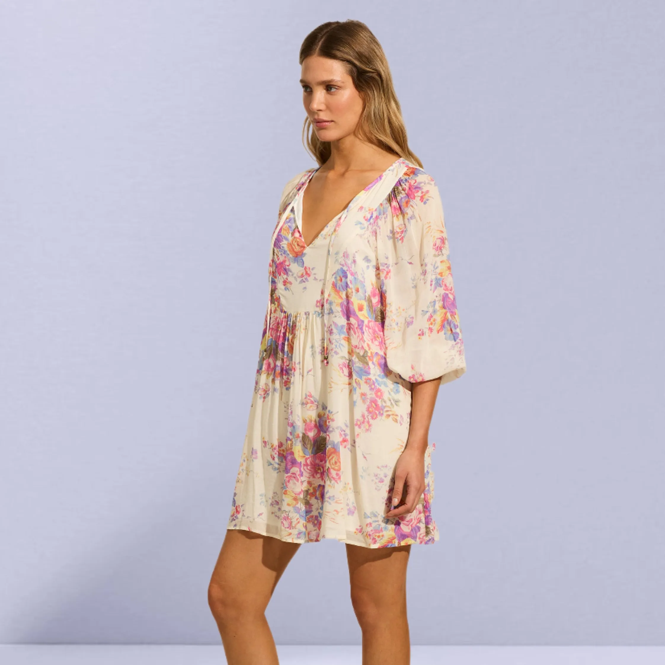 AUGUSTE THE LABEL Womens Willow Mini Dress - Ivory