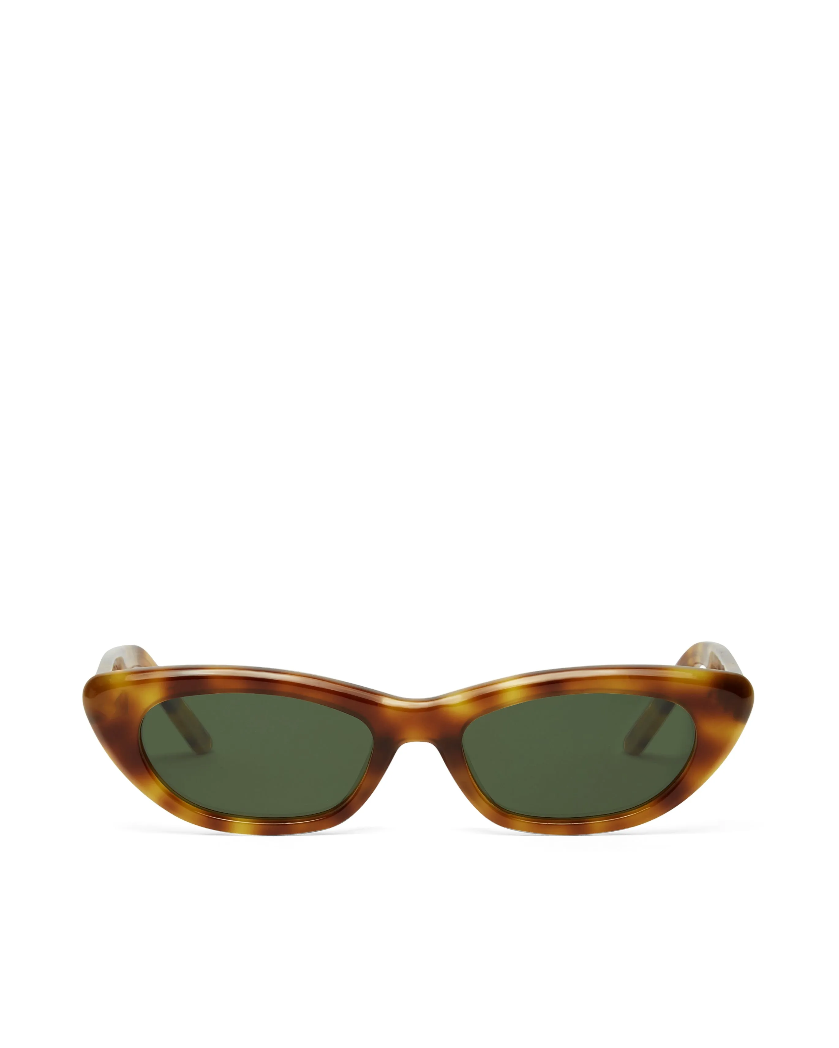 BANBE EYEWEAR Womens The Caroline Polarised Sunglasses - Hazel Tort- Green