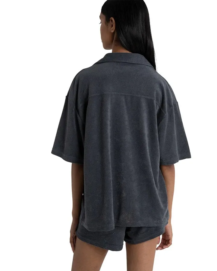 Bayse Brand WOMENS ELLA OVERSIZED SHIRT - BLUE