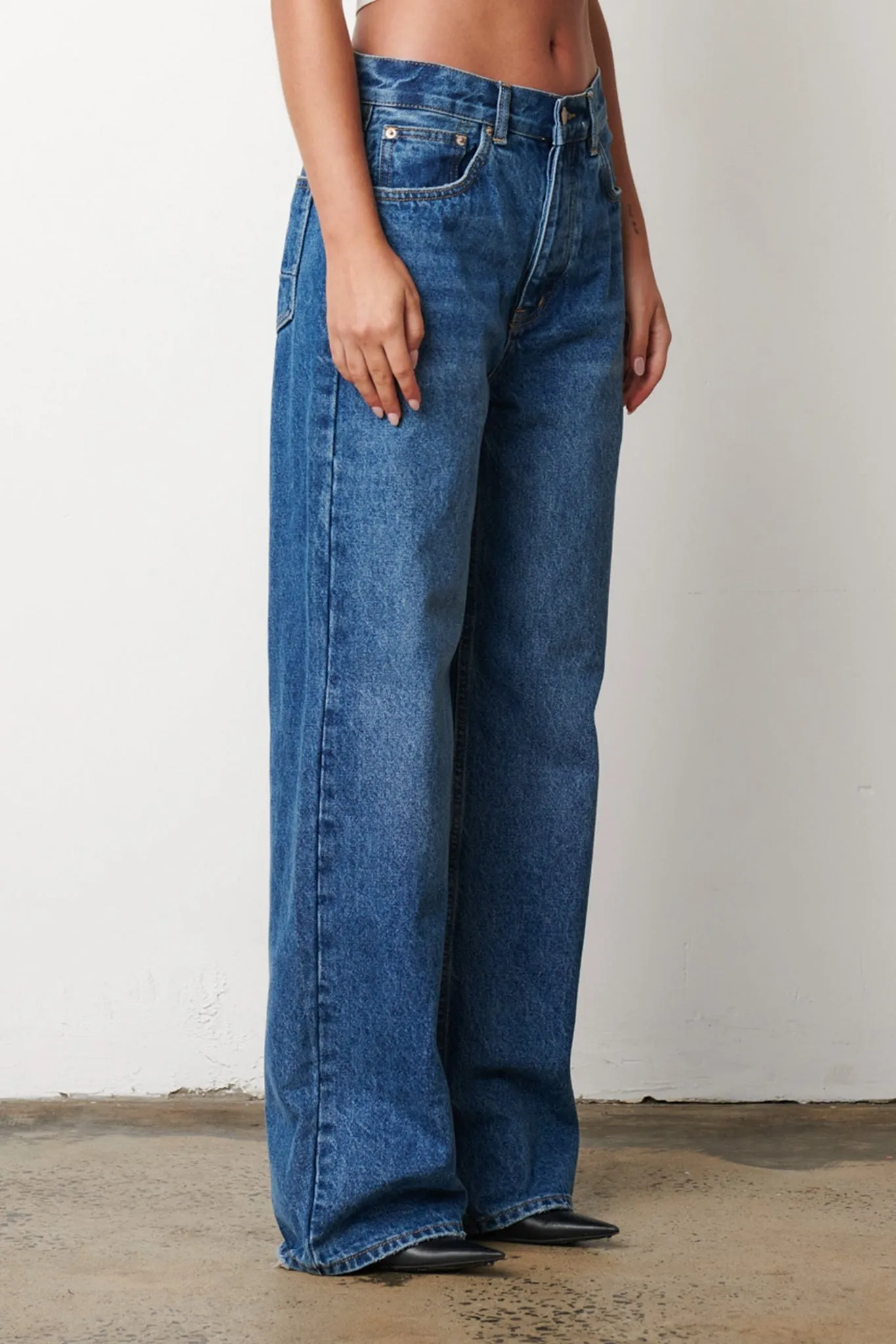 BAYSE BRAND Womens Perry Denim - True Blue