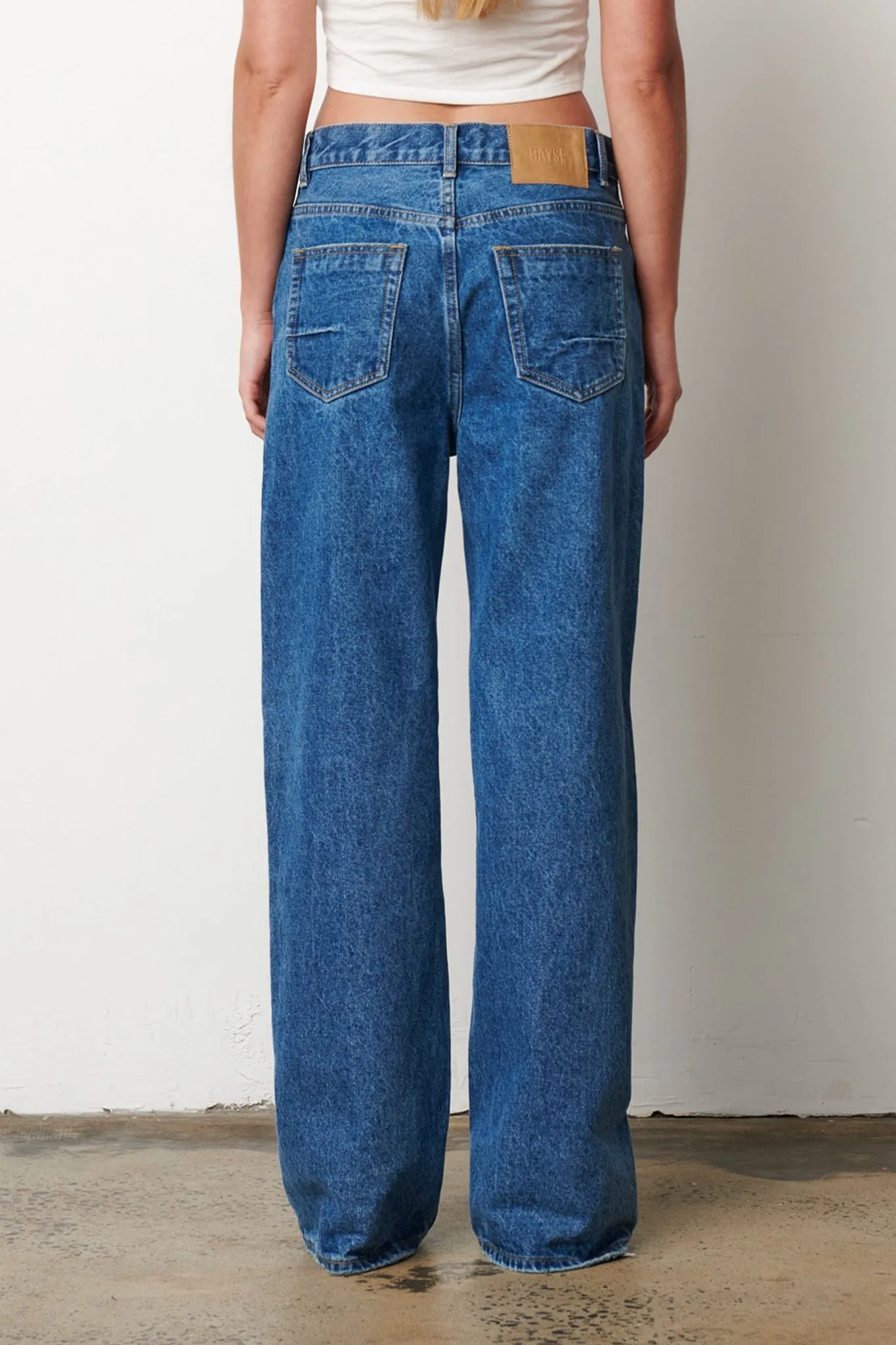 BAYSE BRAND Womens Perry Denim - True Blue