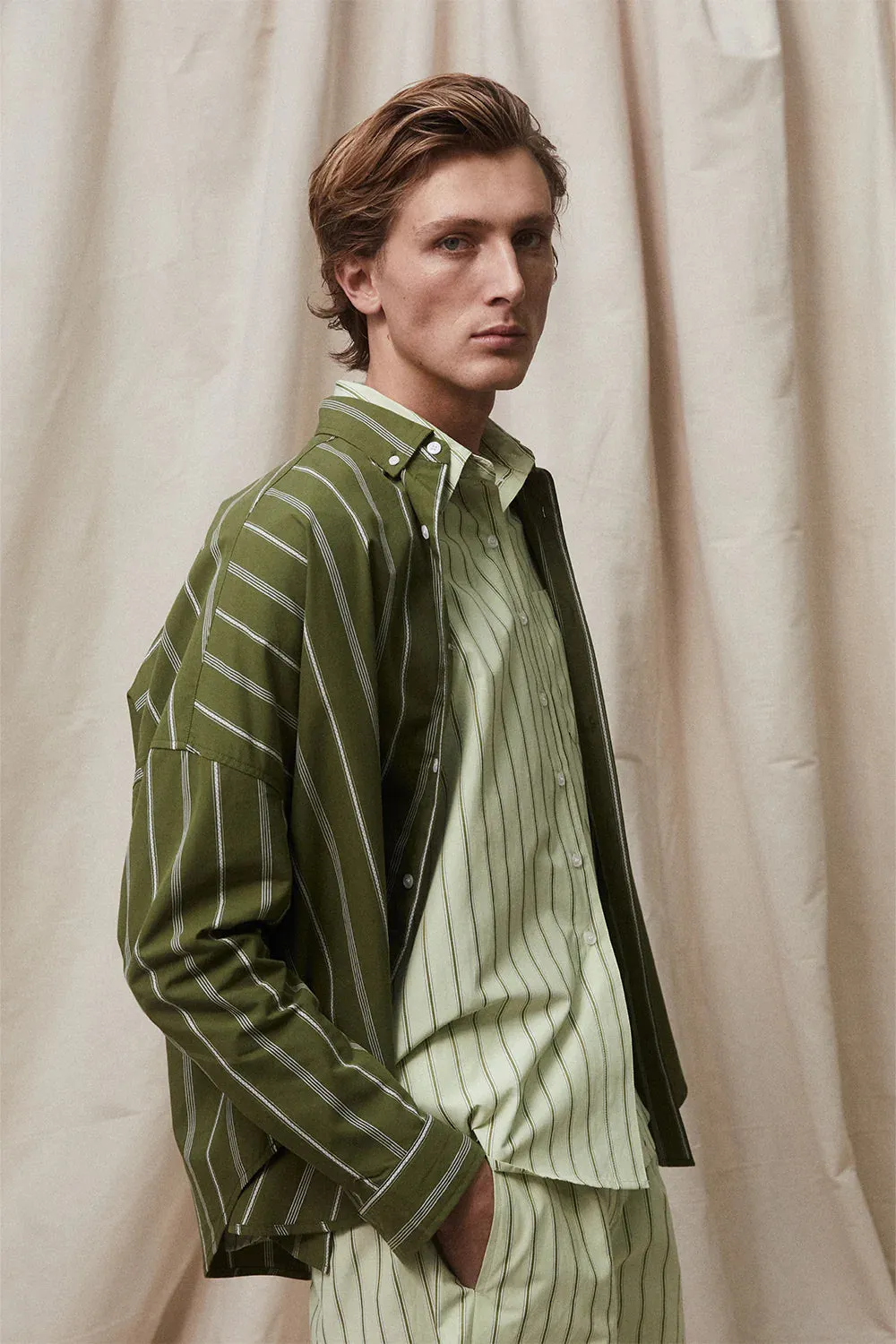 BLANCA Womens Alessia Shirt - Green