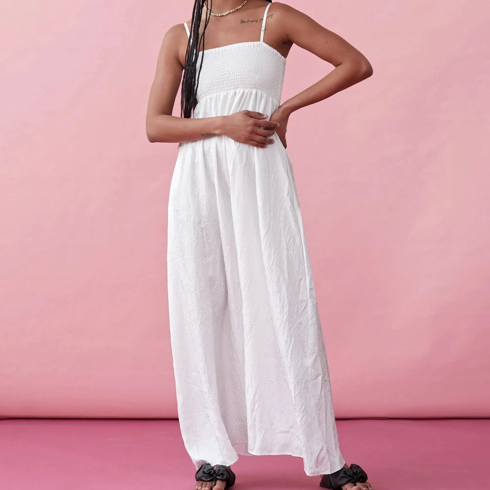 BLANCA Womens Romi Dress - White