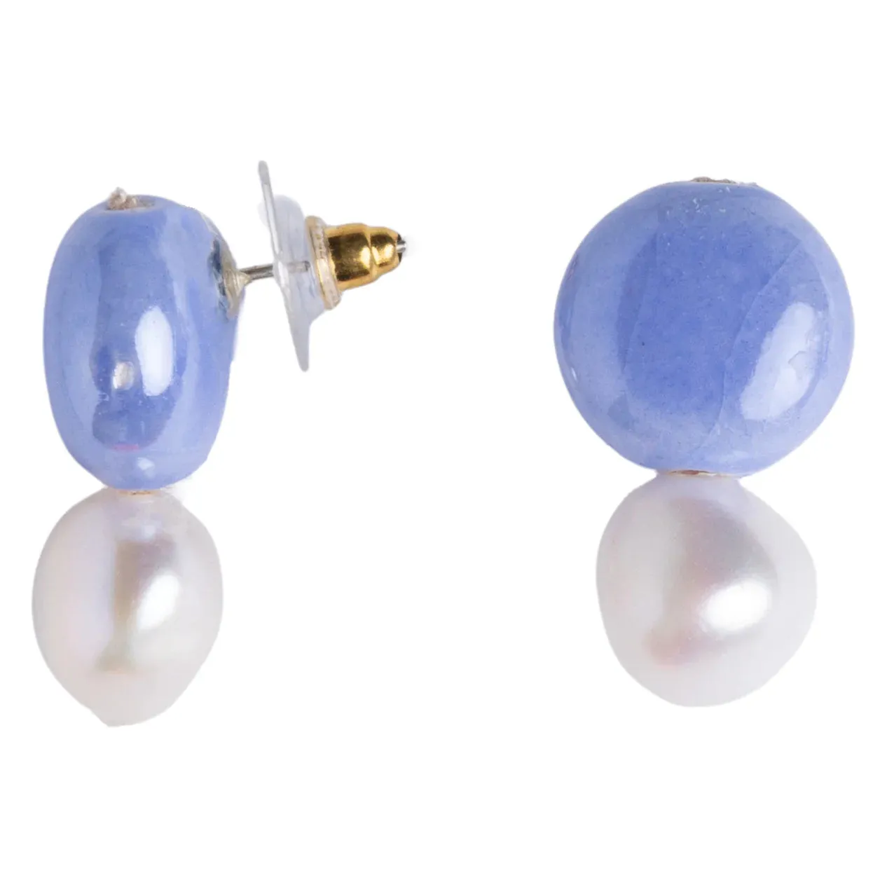BRIWOK JEWELLERY Womens Nera Earrings - Blue