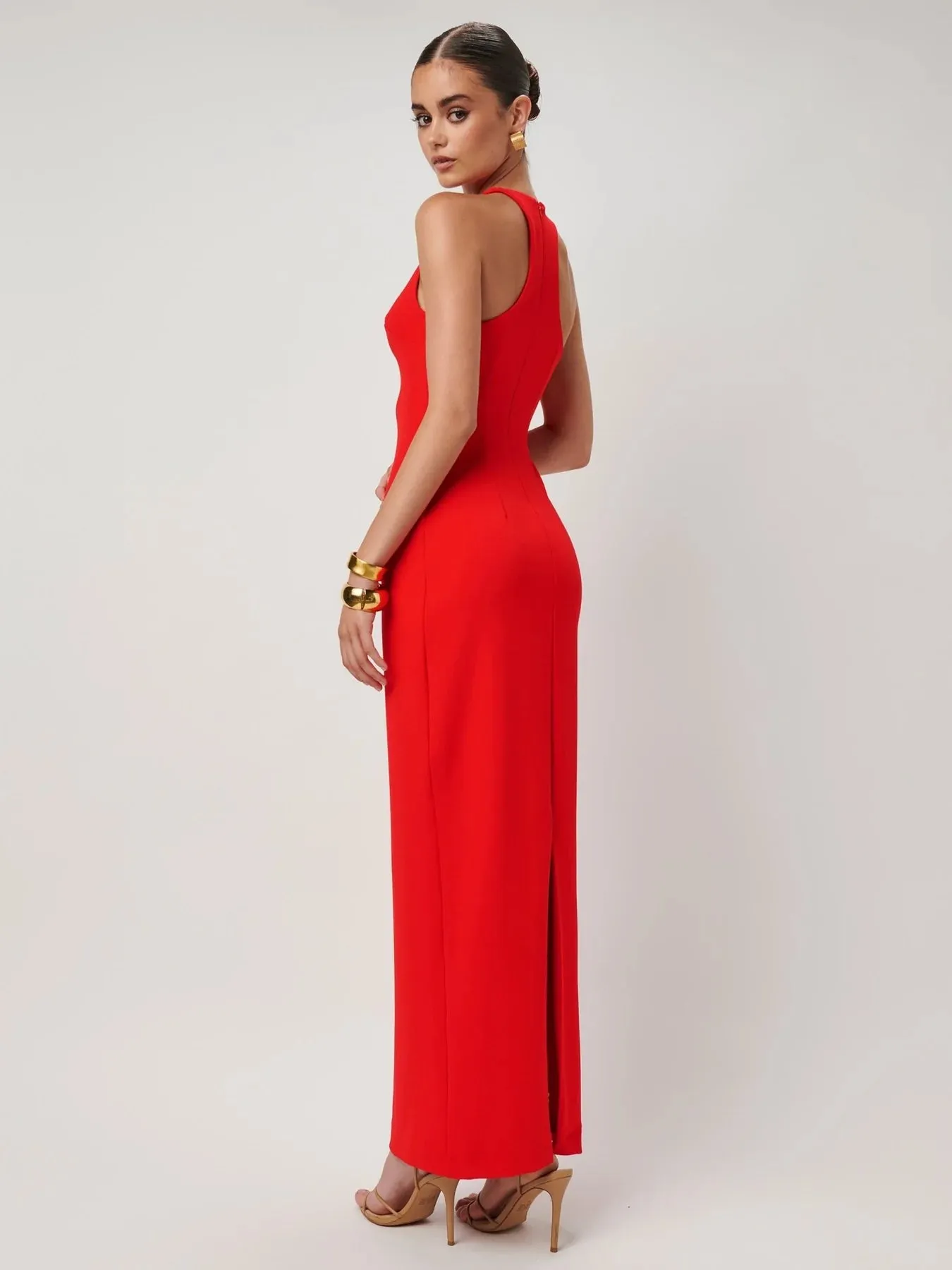 EFFIE KATS Womens Eiza Gown - Red