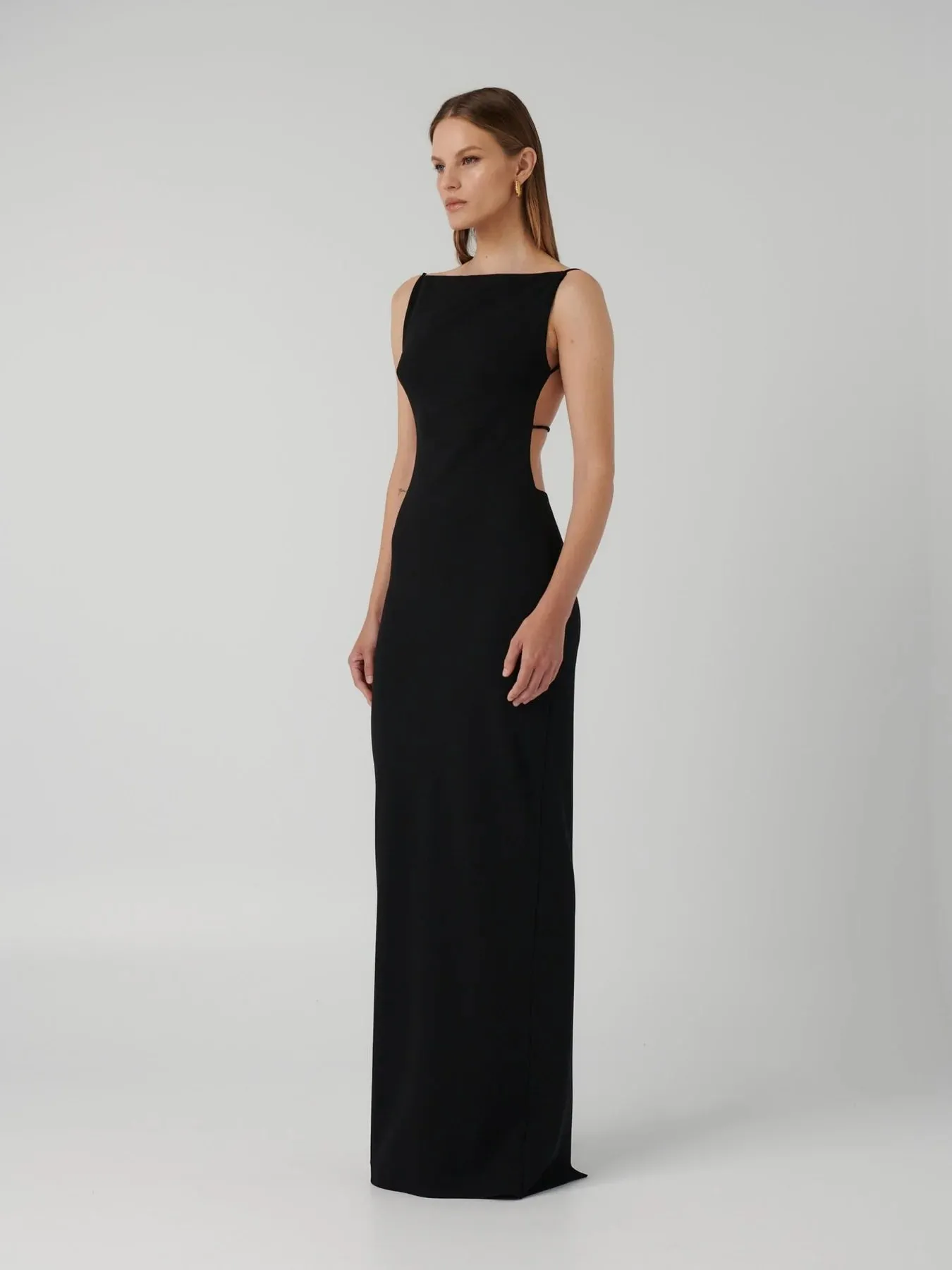 EFFIE KATS Womens Gabbi Gown - Black