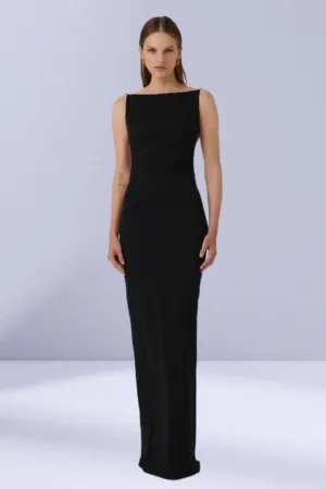 EFFIE KATS Womens Gabbi Gown - Black