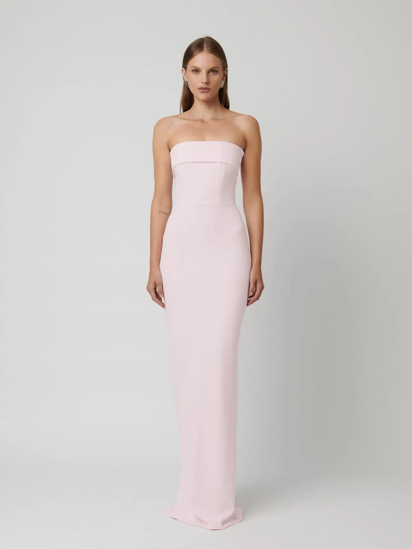 EFFIE KATS Womens Monroe Gown - Ice Pink