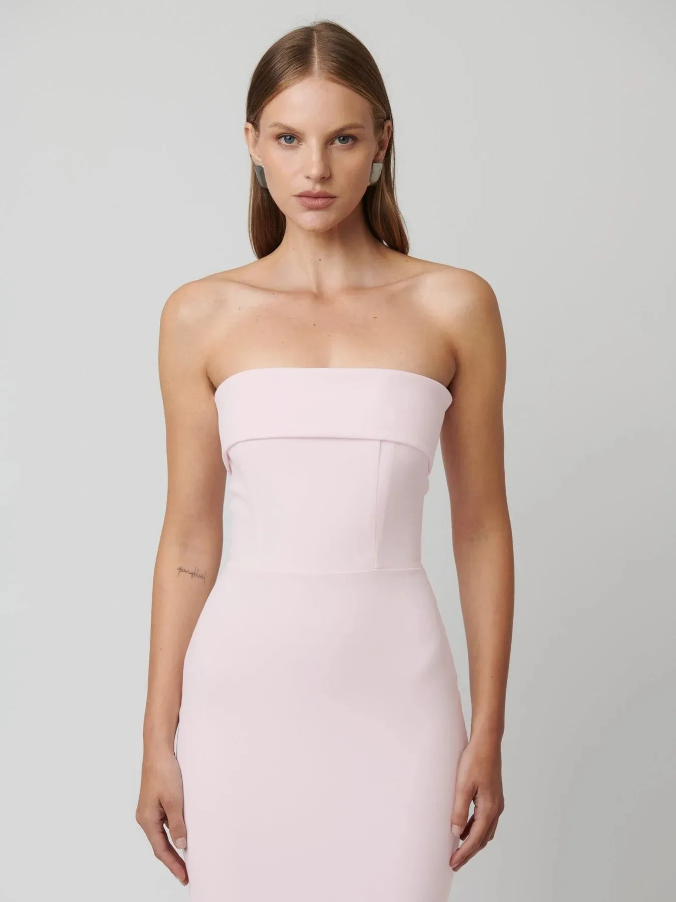 EFFIE KATS Womens Monroe Gown - Ice Pink