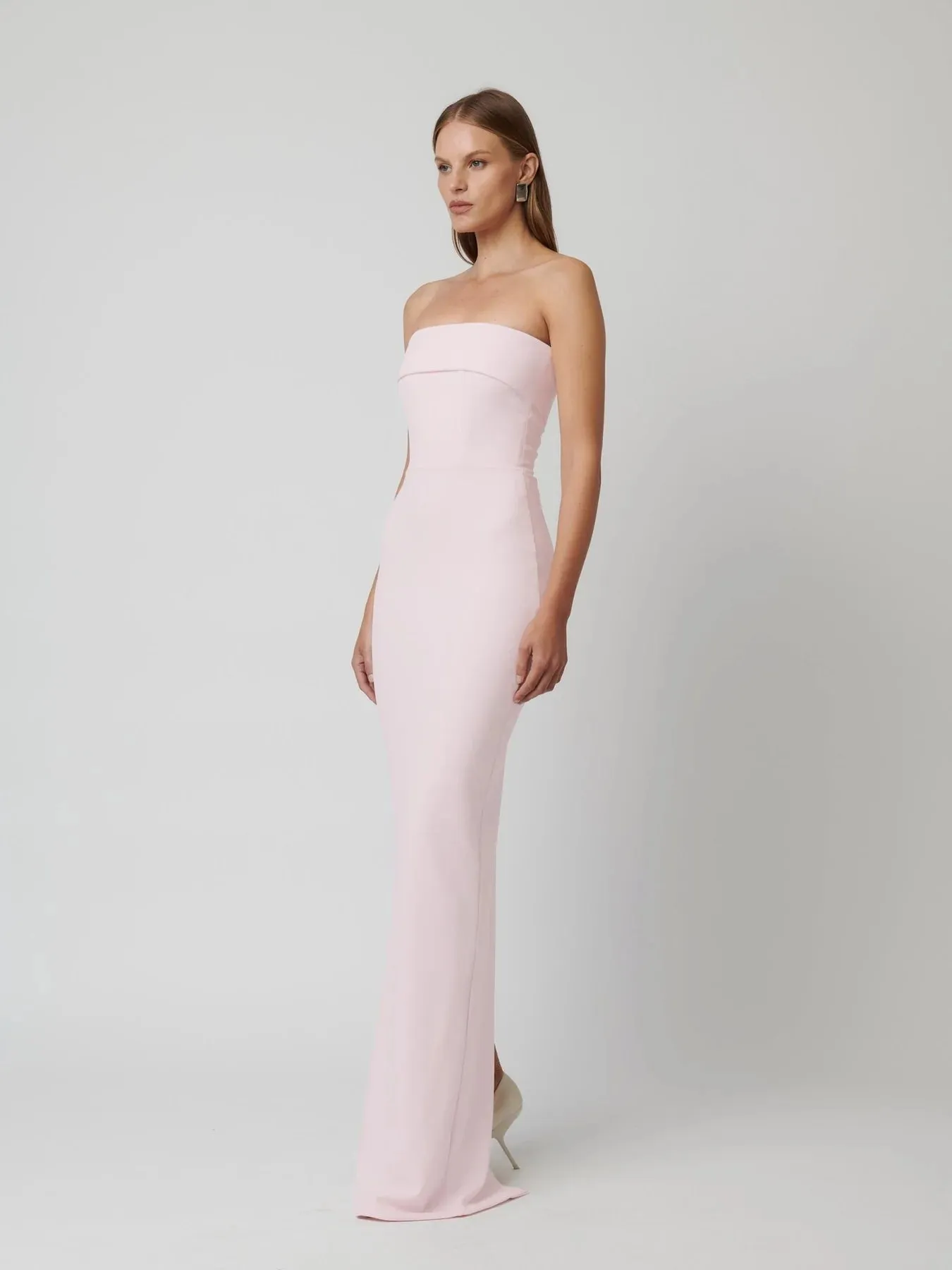 EFFIE KATS Womens Monroe Gown - Ice Pink