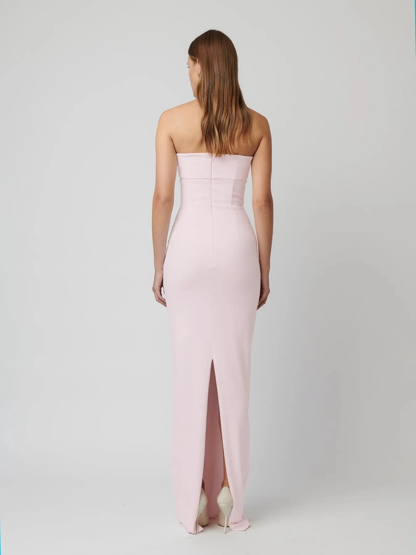 EFFIE KATS Womens Monroe Gown - Ice Pink