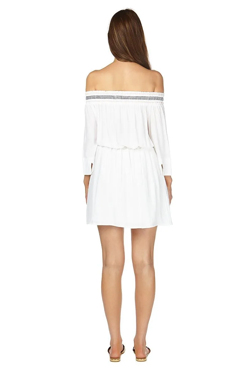 Elwood WOMENS HOLLY DRESS WHITE