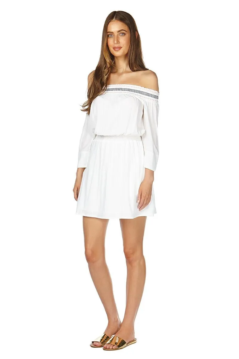 Elwood WOMENS HOLLY DRESS WHITE