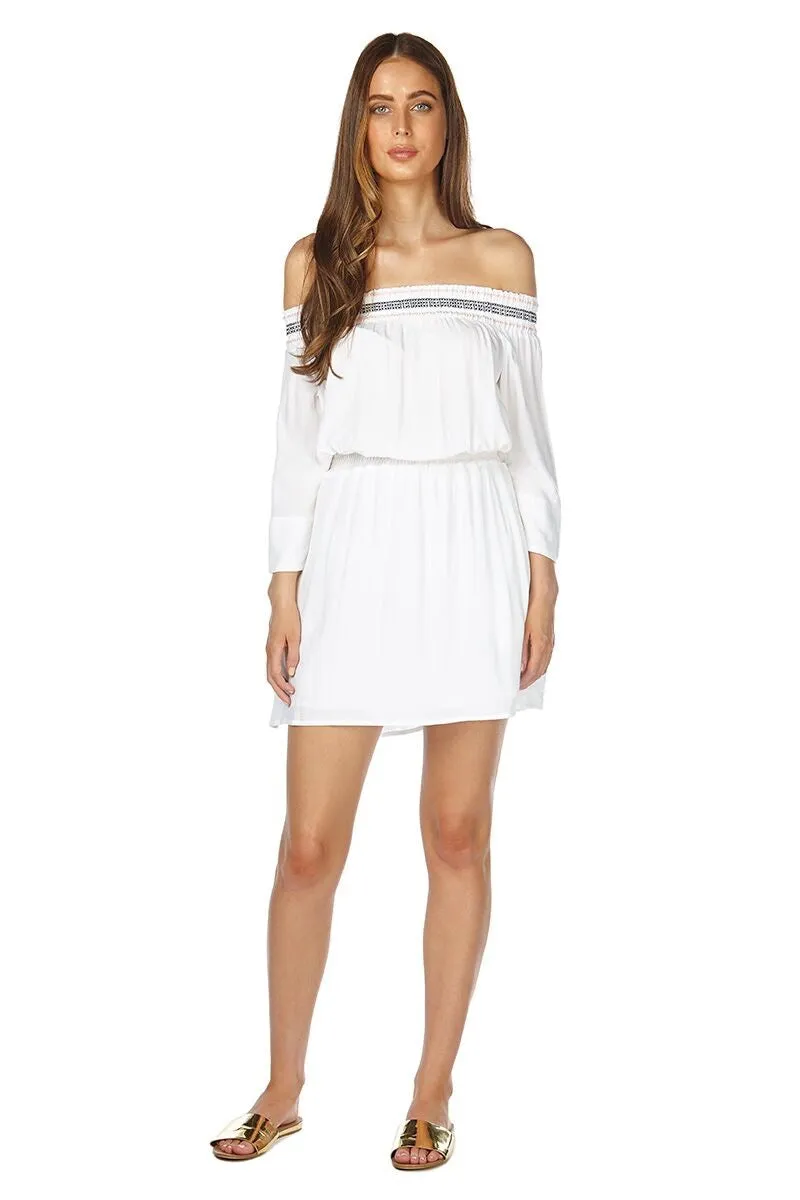 Elwood WOMENS HOLLY DRESS WHITE