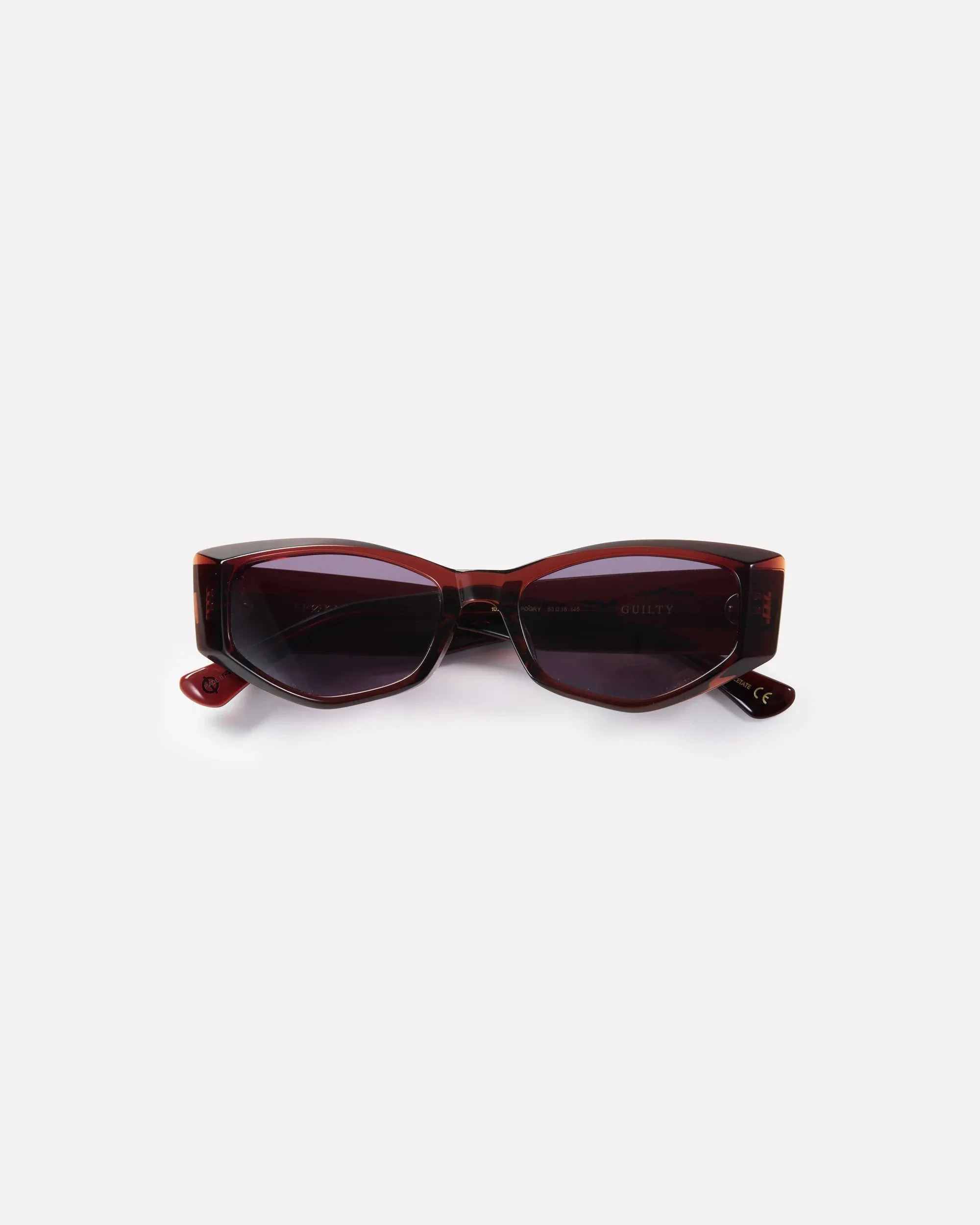 EPOKHE Guilty x Thomas Townend Sunglasses - Cola Polished / Grey