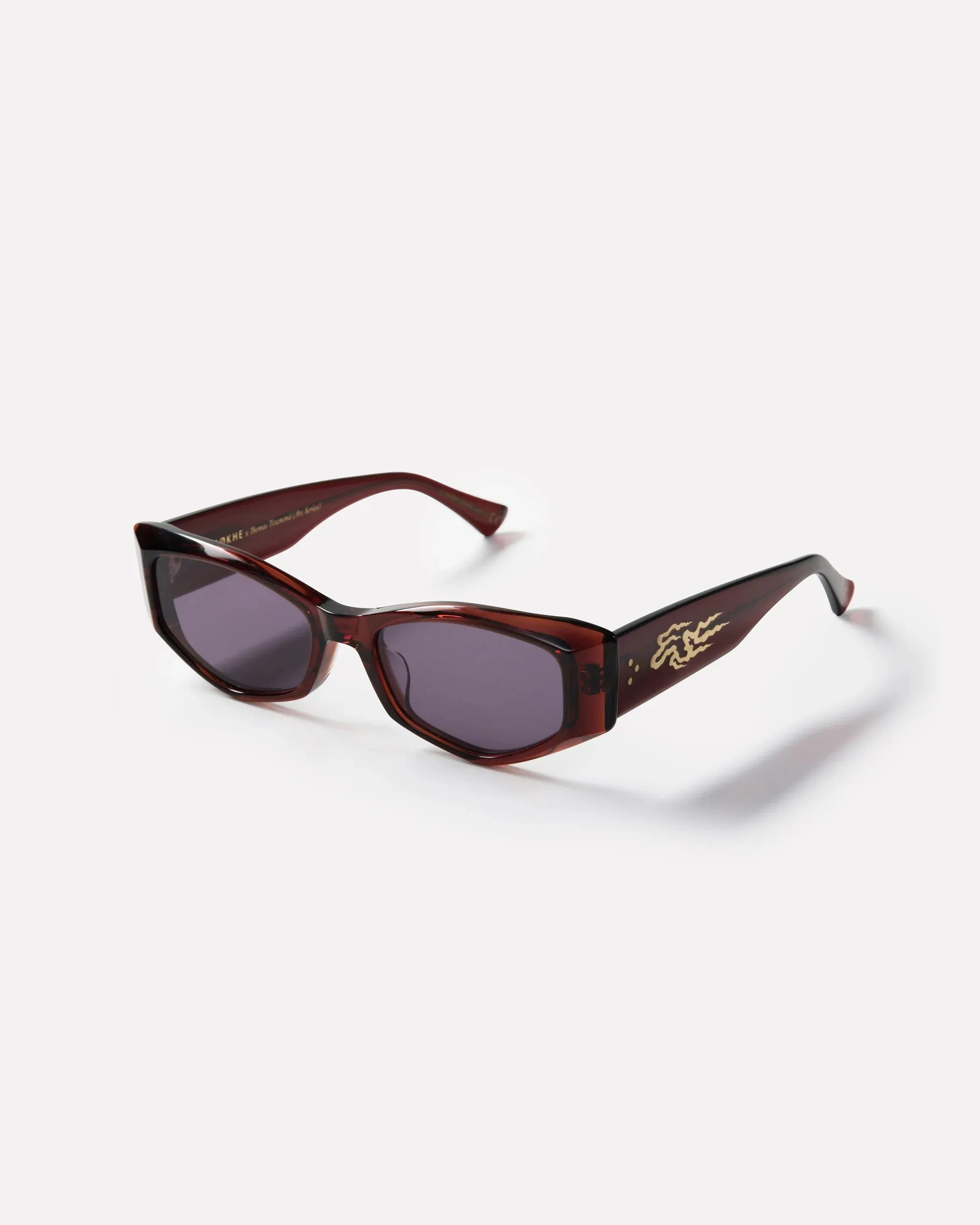 EPOKHE Guilty x Thomas Townend Sunglasses - Cola Polished / Grey