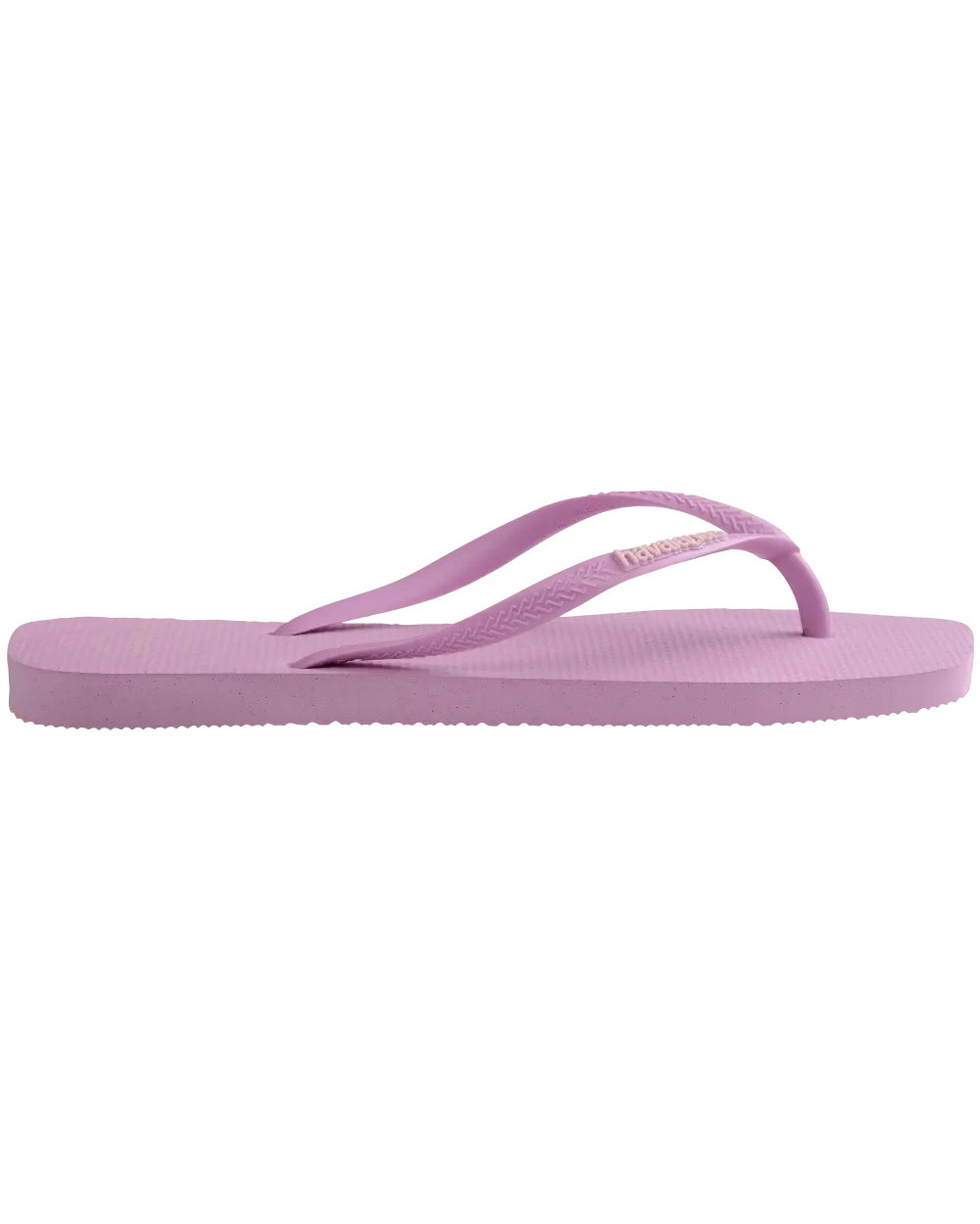 HAVAIANAS Womens Slim Square Toe Thongs – Fresh Lavender