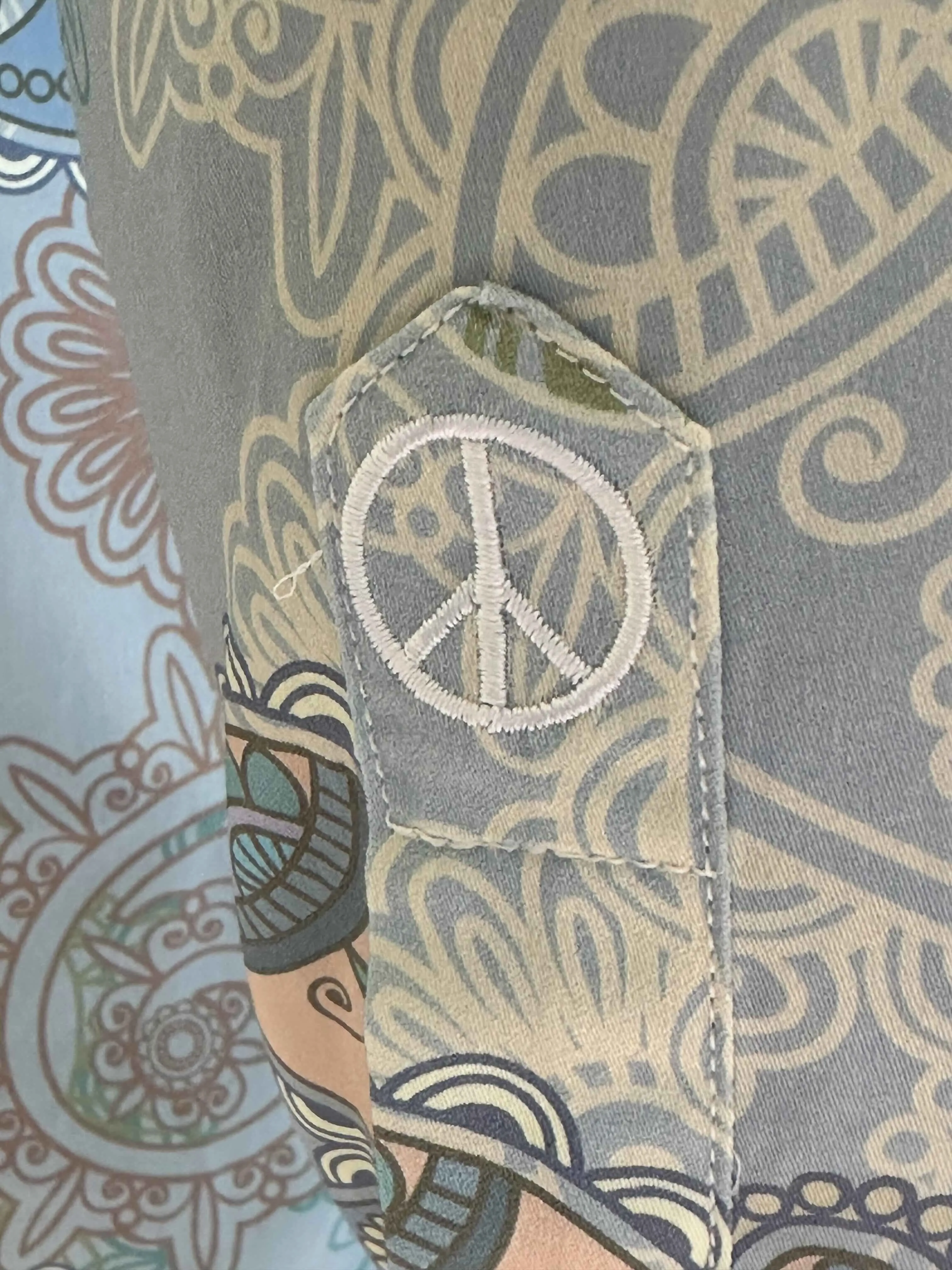JOHN LENNON Mens Burton Long Sleeve Shirt - Dove