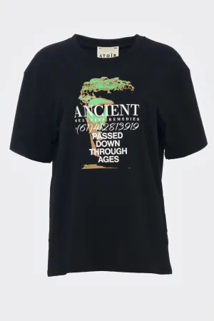 LARA WORTHINGTON x ATOIR Womens 003 T-Shirt Black