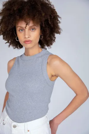 Neuw WOMENS JONESY SINGLET - GREY MARLE