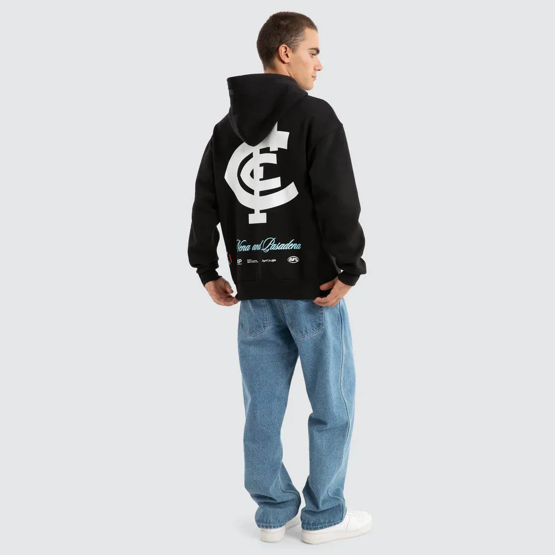 NXP x AFL Carlton Blues Season Hoodie - Jet Black