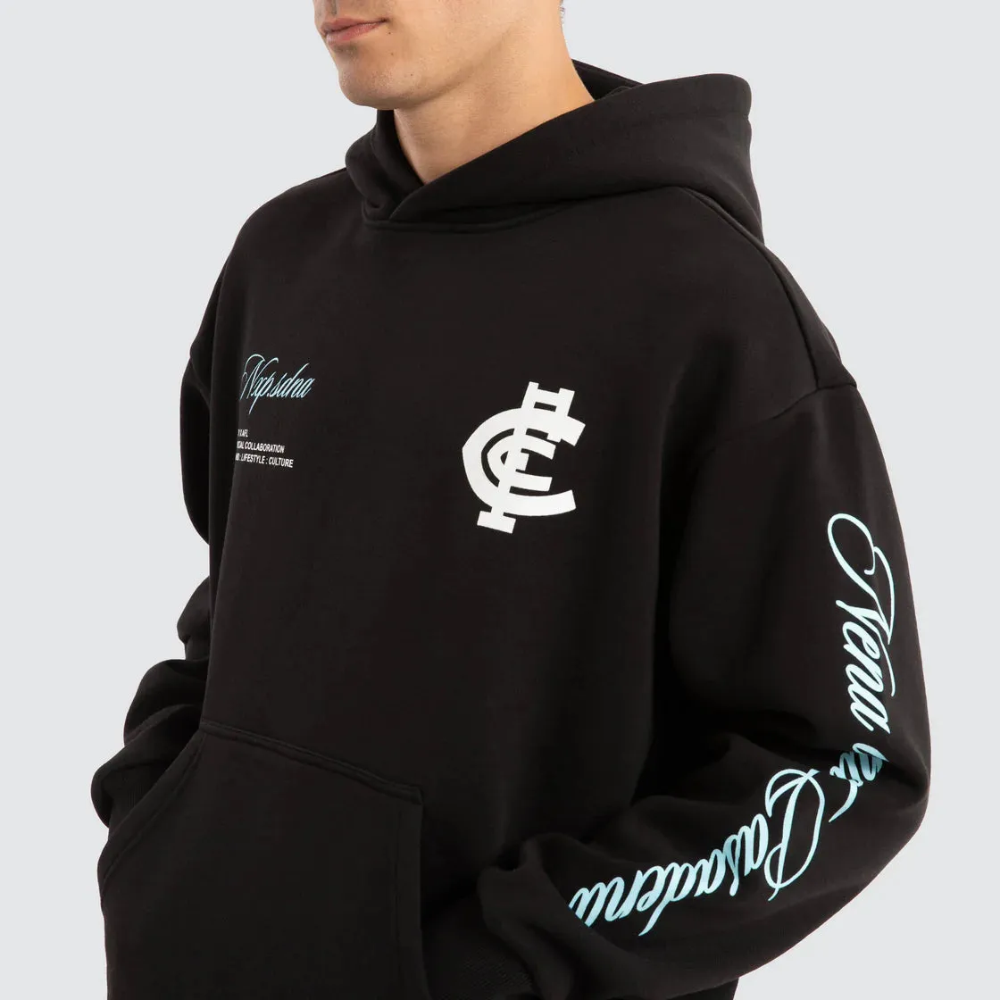 NXP x AFL Carlton Blues Season Hoodie - Jet Black
