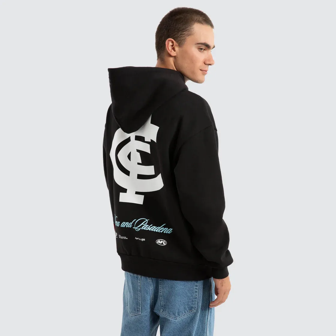 NXP x AFL Carlton Blues Season Hoodie - Jet Black