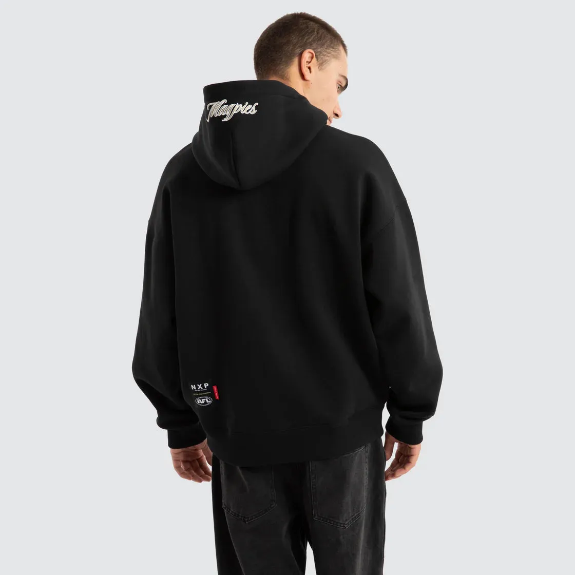 NXP x AFL Collingwood Magpies Academy Hoodie - Jet Black