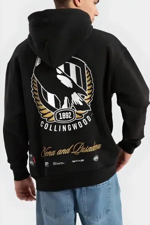 NXP x AFL Collingwood Magpies Season Hoodie - Jet Black