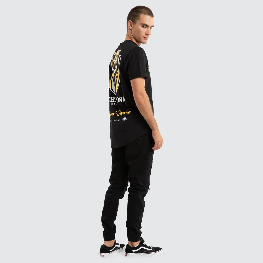 NXP x AFL Richmond Tigers Prime Tee - Jet Black
