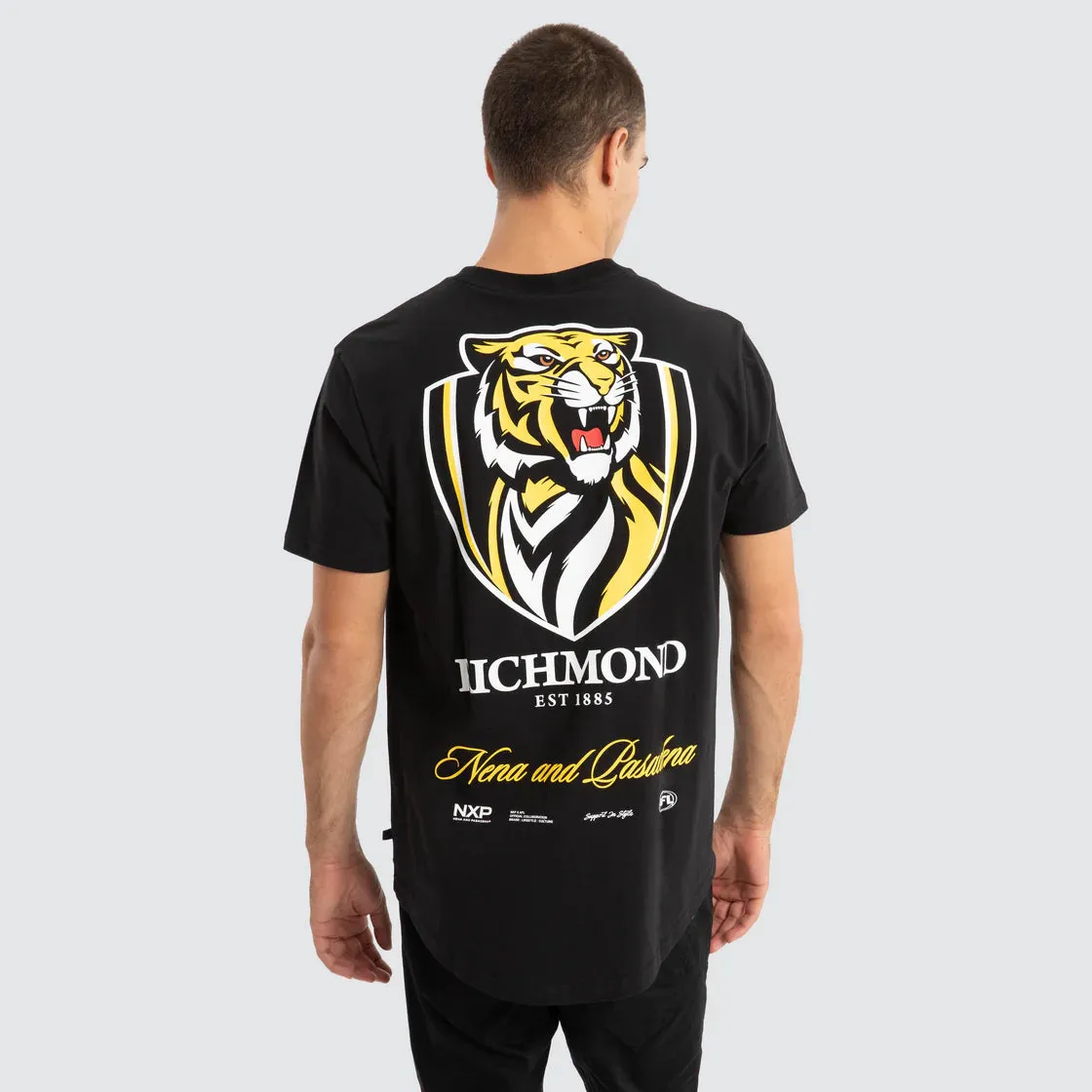 NXP x AFL Richmond Tigers Prime Tee - Jet Black