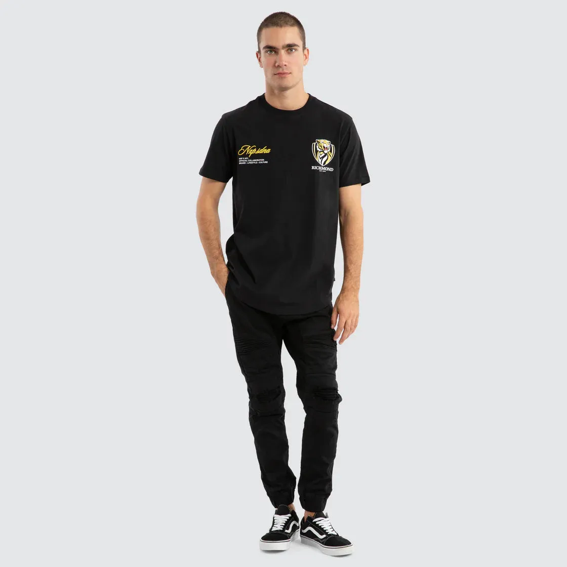 NXP x AFL Richmond Tigers Prime Tee - Jet Black