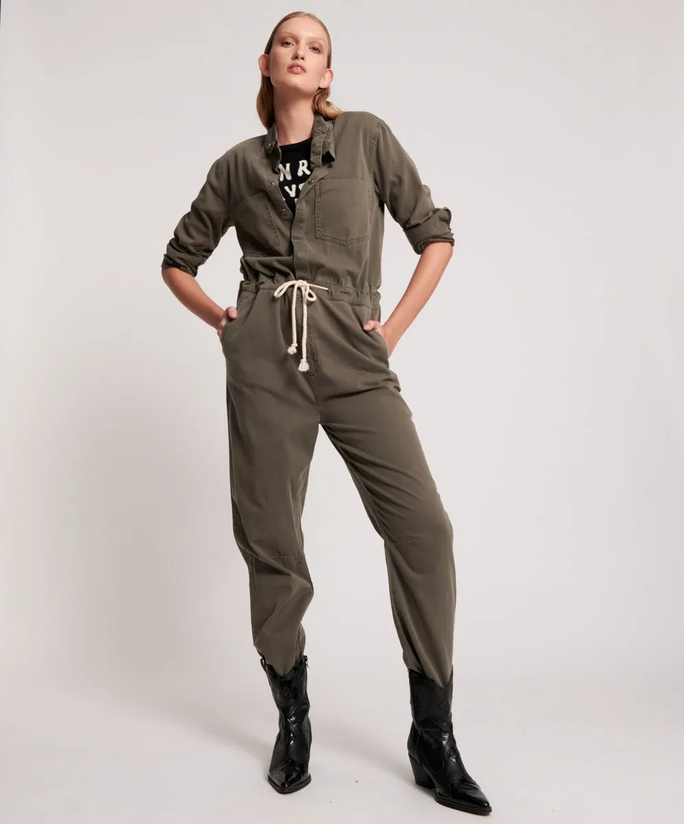 OneTeaspoon WOMENS DARK KHAKI STARSHIP JUMPSUIT