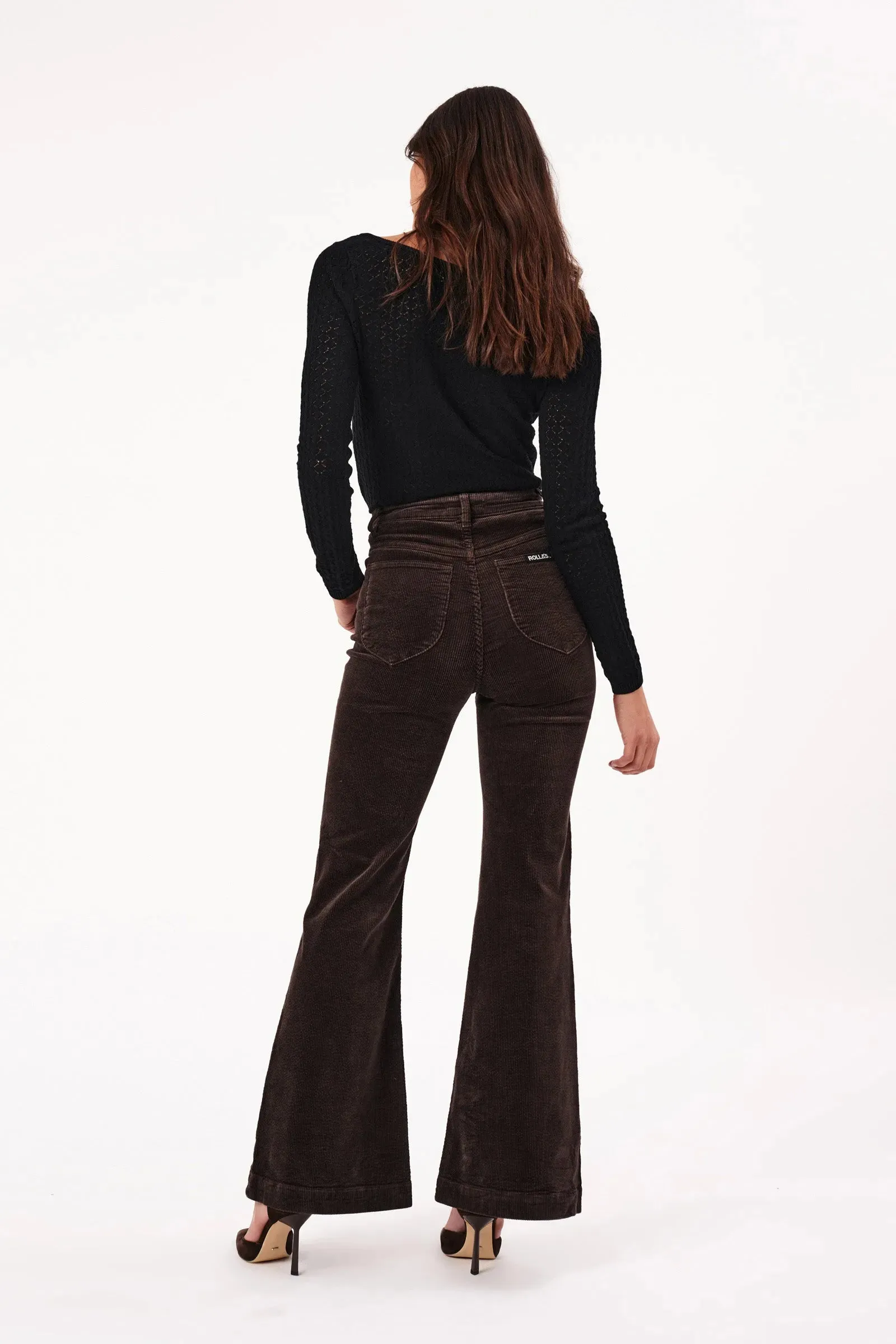 ROLLAS Womens Eastcoast Flare Cords - Elm
