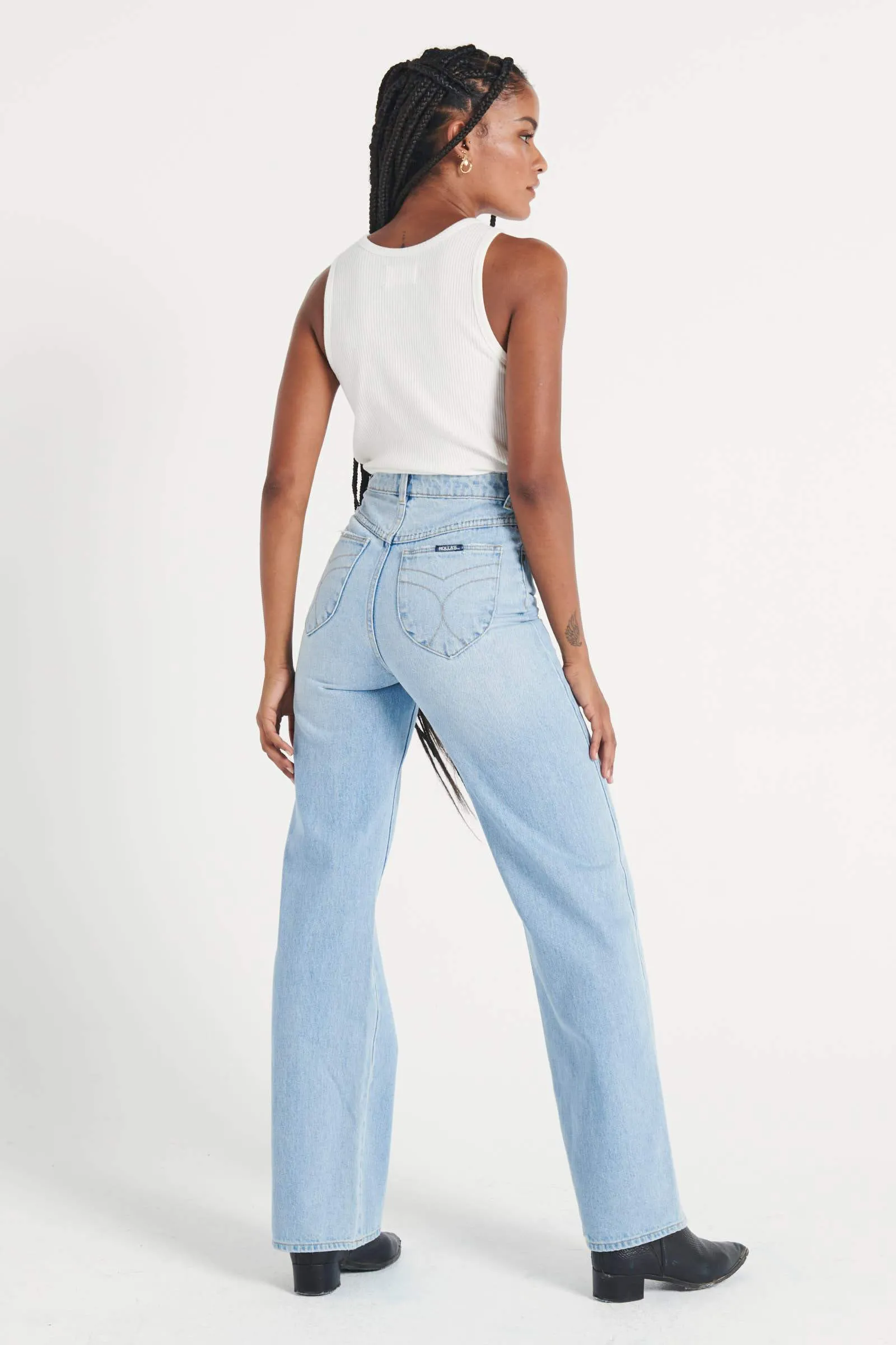 ROLLAS Womens Heidi Jean - Old Stone