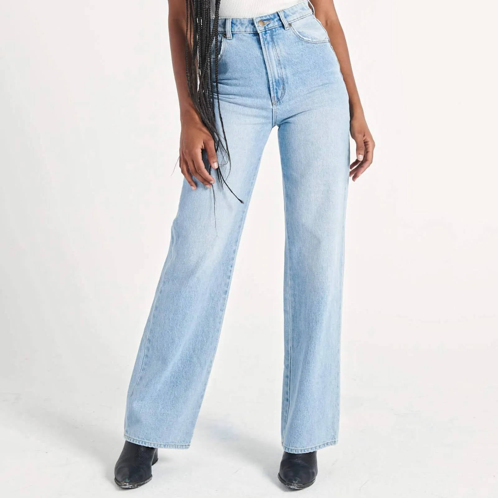 ROLLAS Womens Heidi Jean - Old Stone