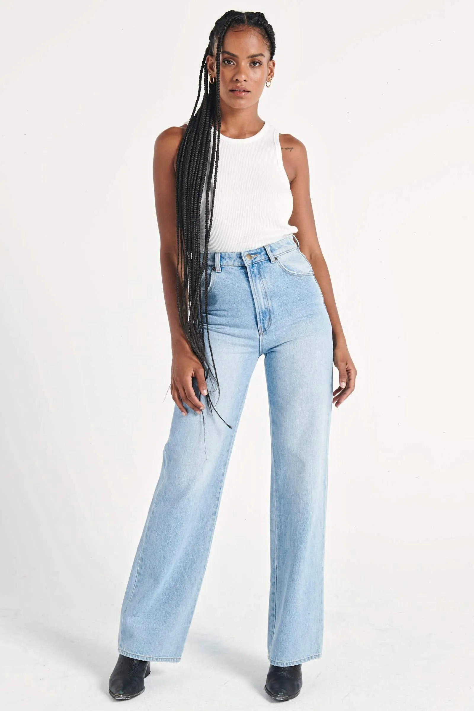 ROLLAS Womens Heidi Jean - Old Stone