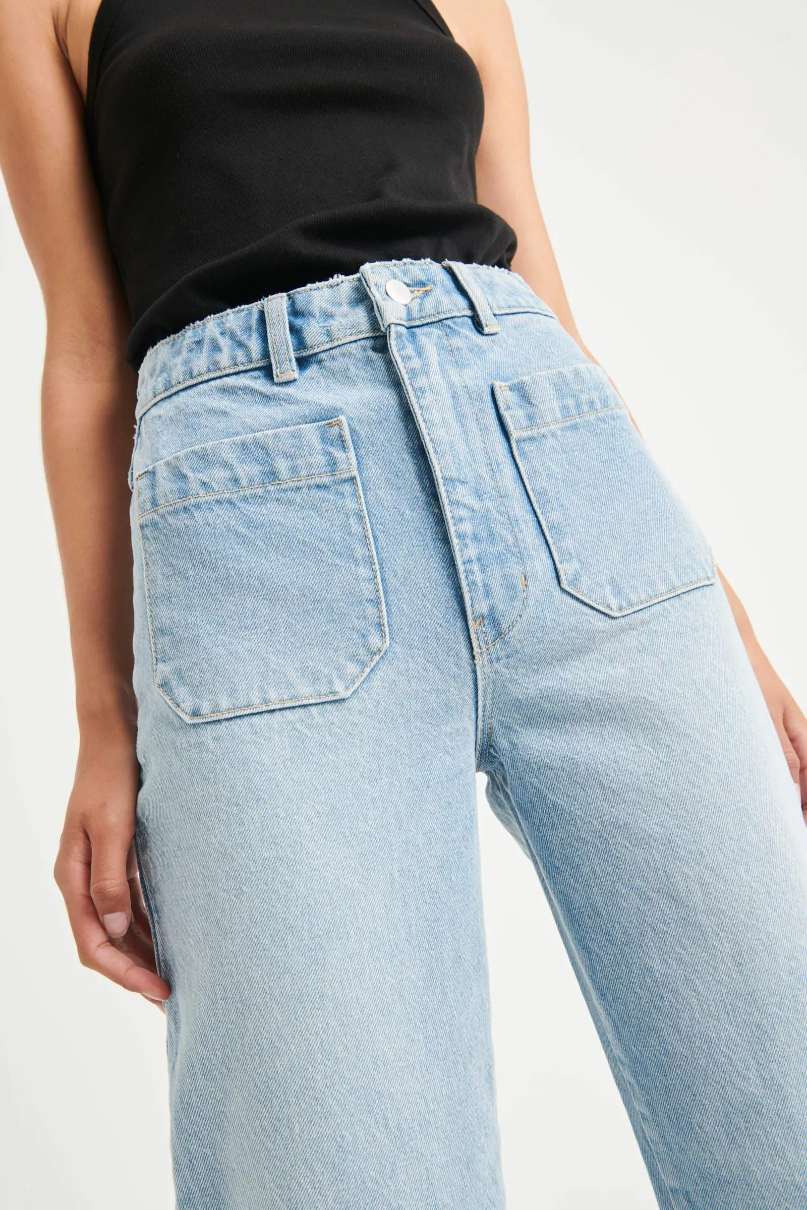 Rollas WOMENS SAILOR JEAN - CITY BLEACH