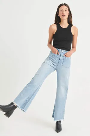 Rollas WOMENS SAILOR JEAN - CITY BLEACH