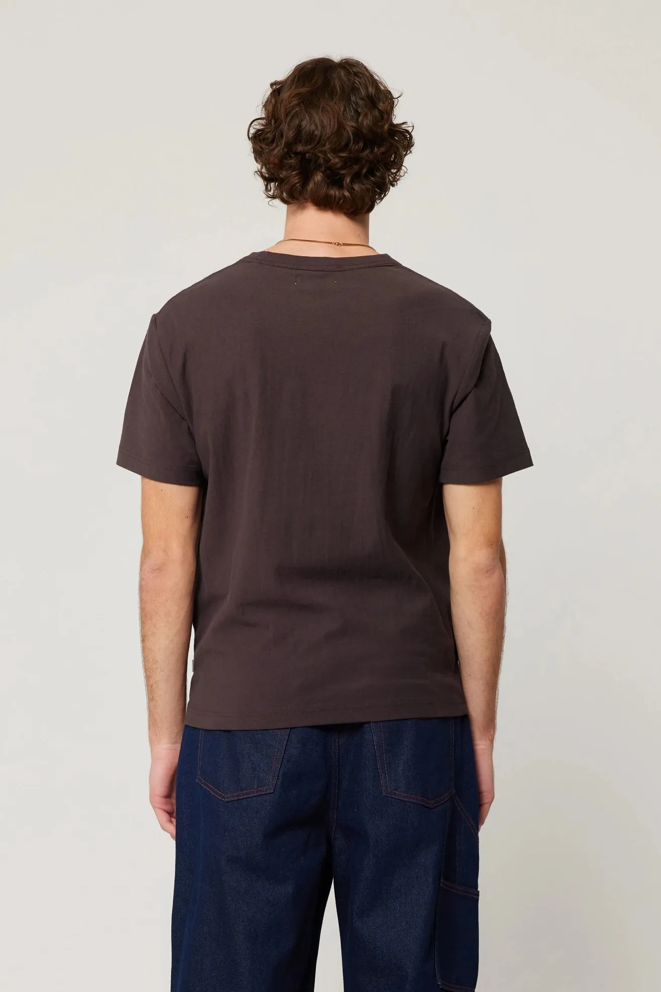 ROLLAS x ACDC Mens Highway Devil Tee - Washed Black
