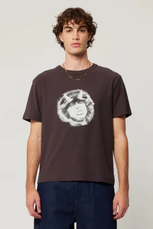 ROLLAS x ACDC Mens Highway Devil Tee - Washed Black