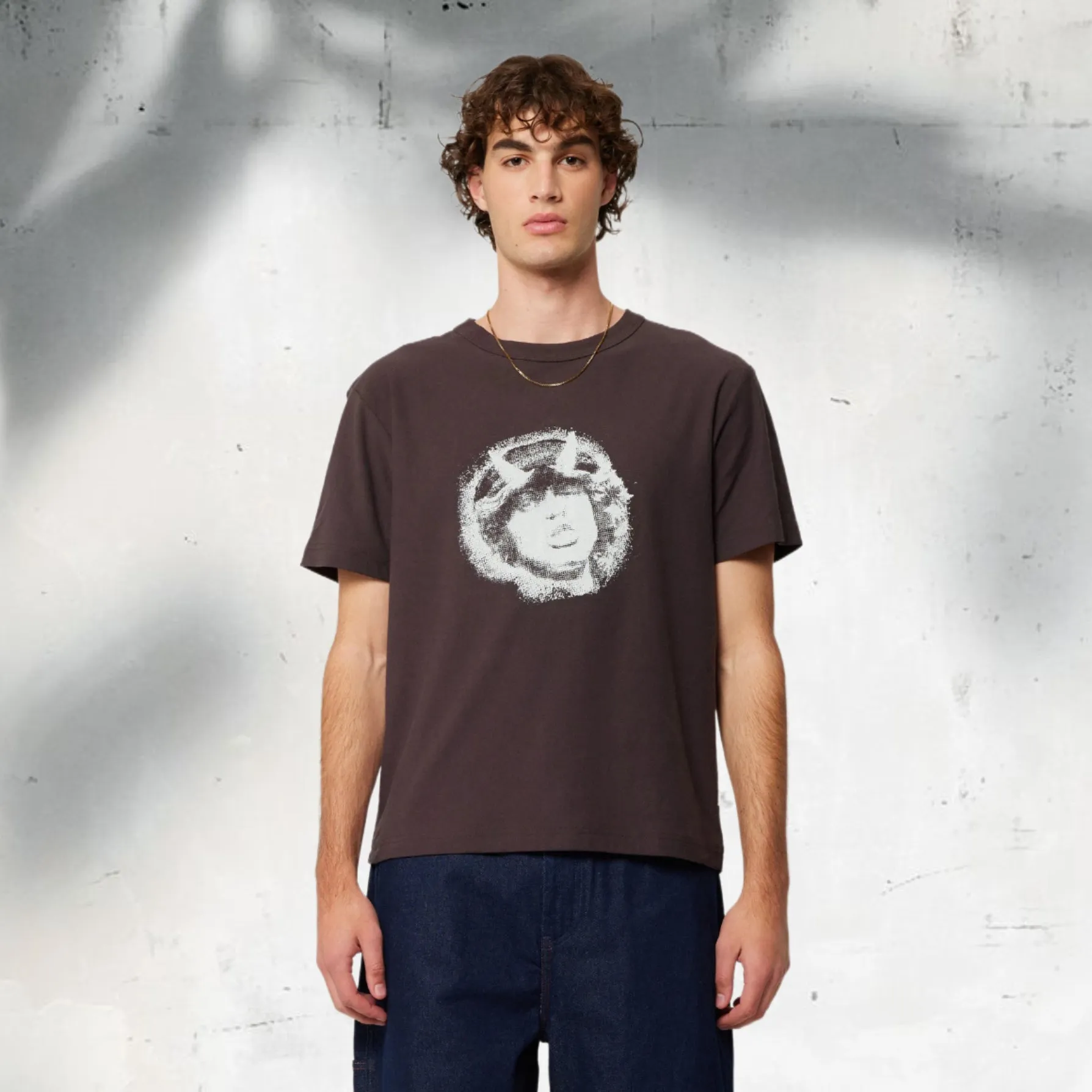 ROLLAS x ACDC Mens Highway Devil Tee - Washed Black