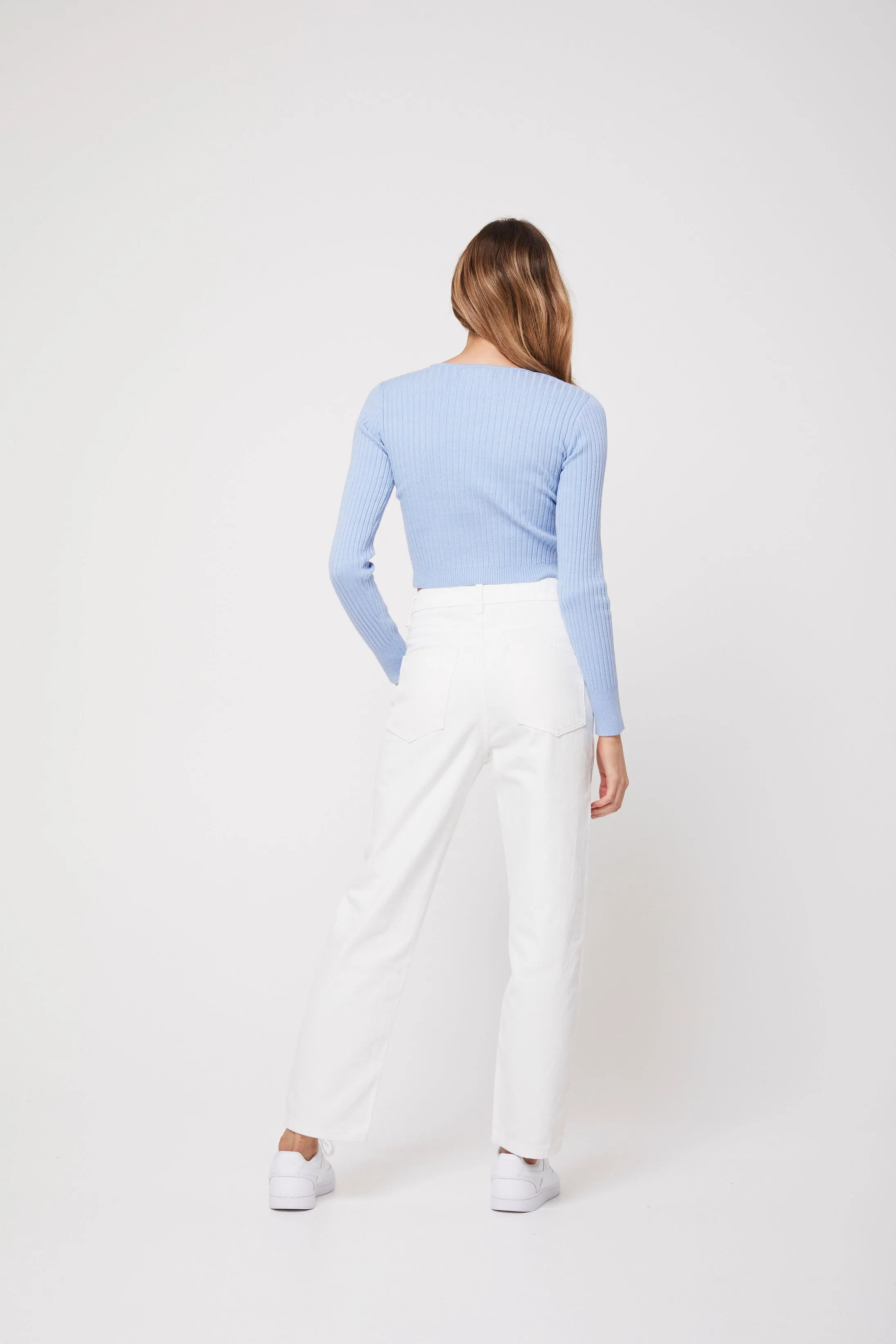 Rozalia Russian x Atoir WOMENS THE DAY CARDIGAN - BABY BLUE