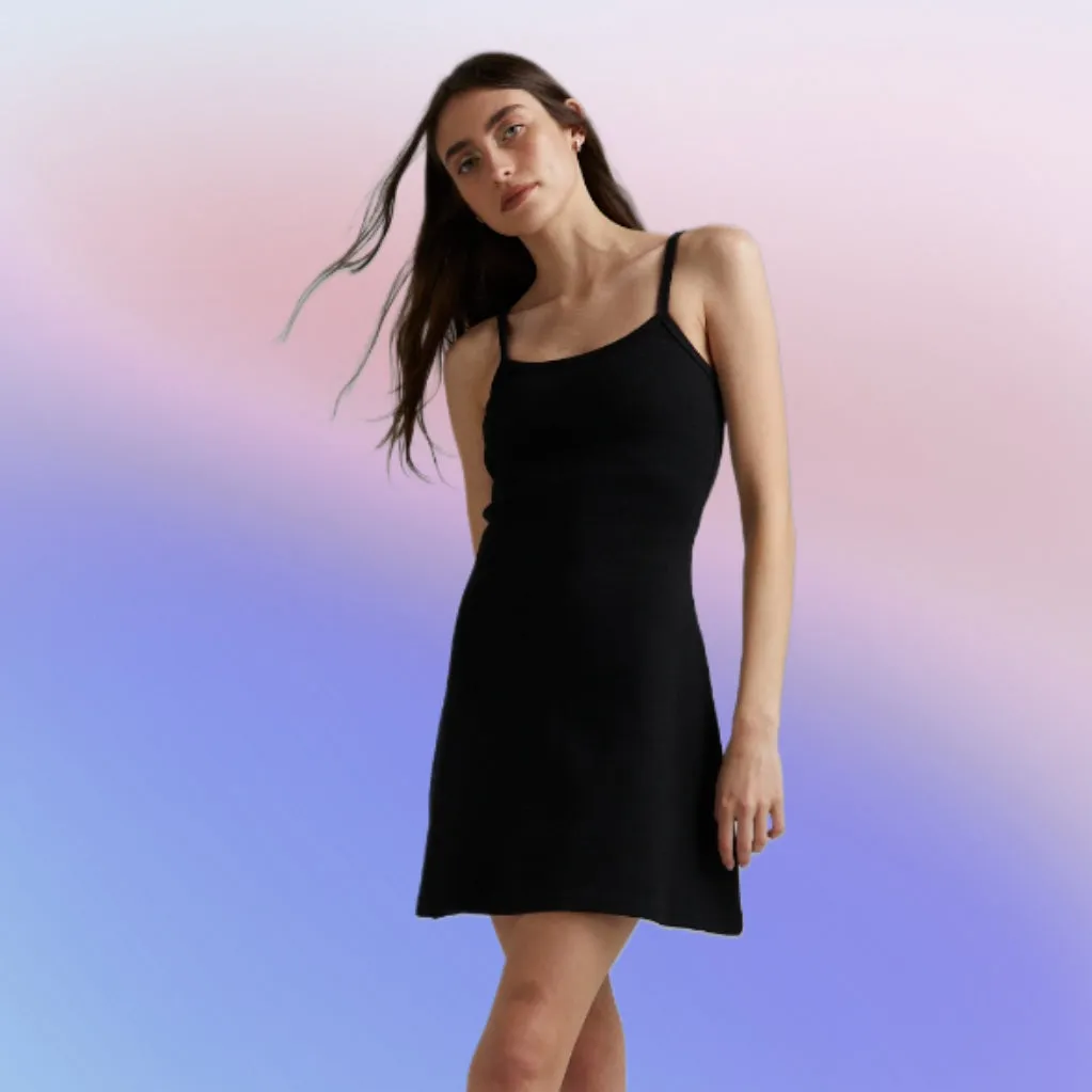 SUMMI SUMMI Womens A Line Dress - Black