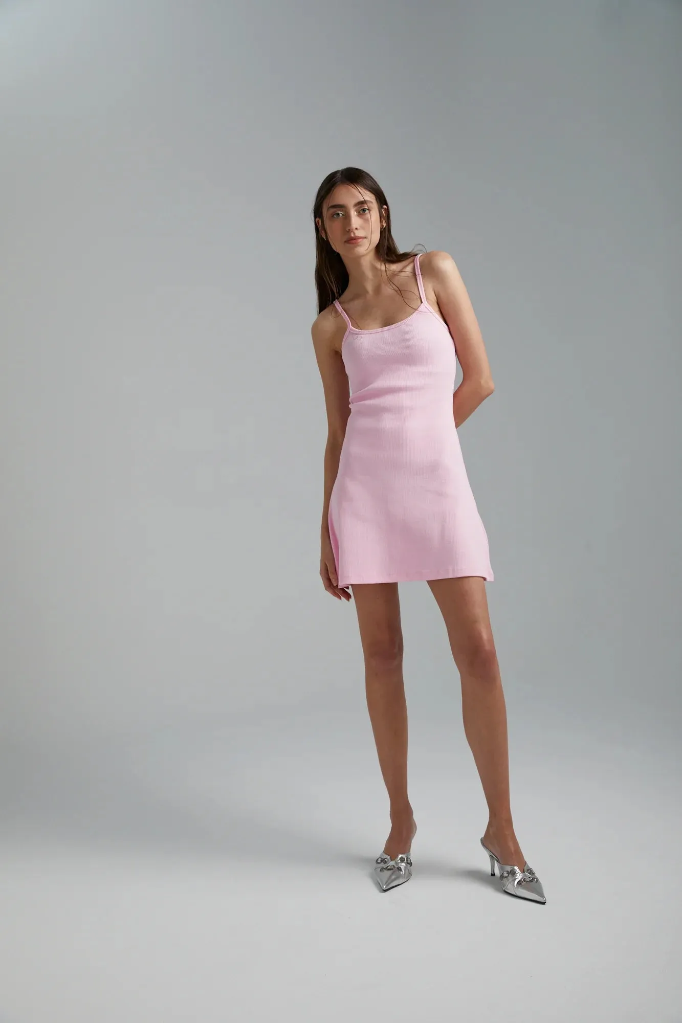 SUMMI SUMMI Womens A Line Dress - Pink