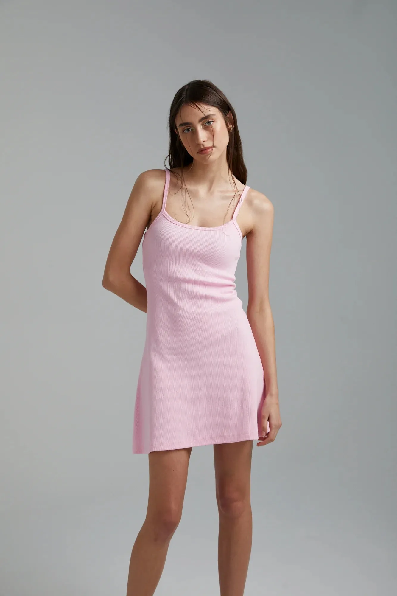 SUMMI SUMMI Womens A Line Dress - Pink